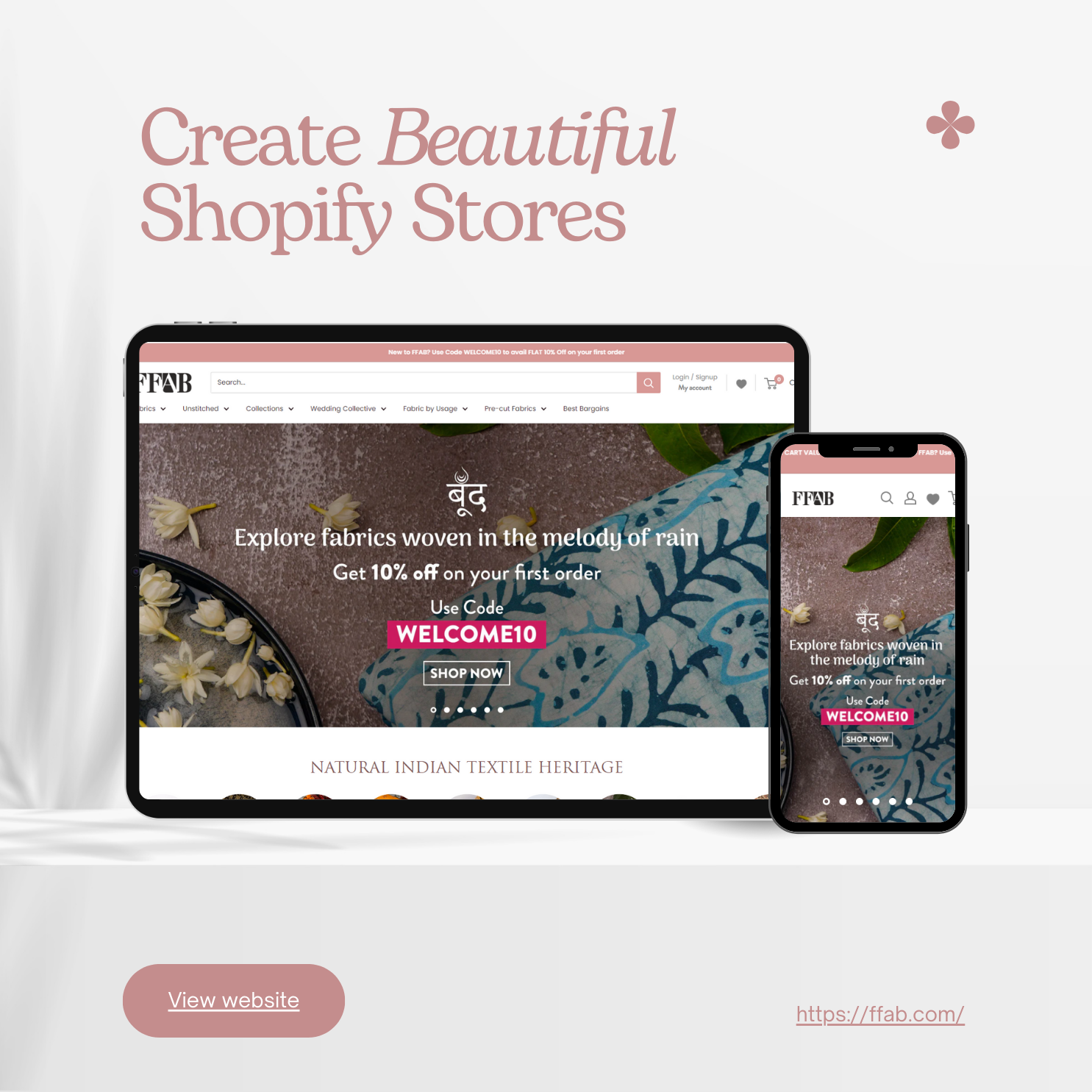 create beautiful shopify stores